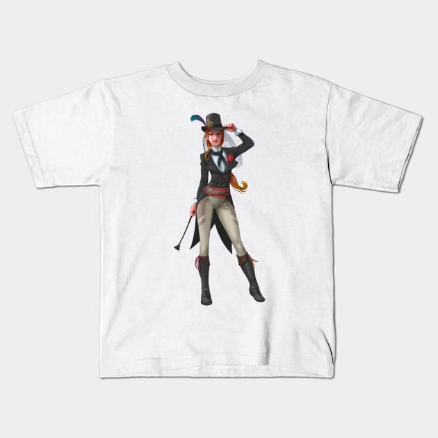 Horserider Kids T-Shirt by Vagabond